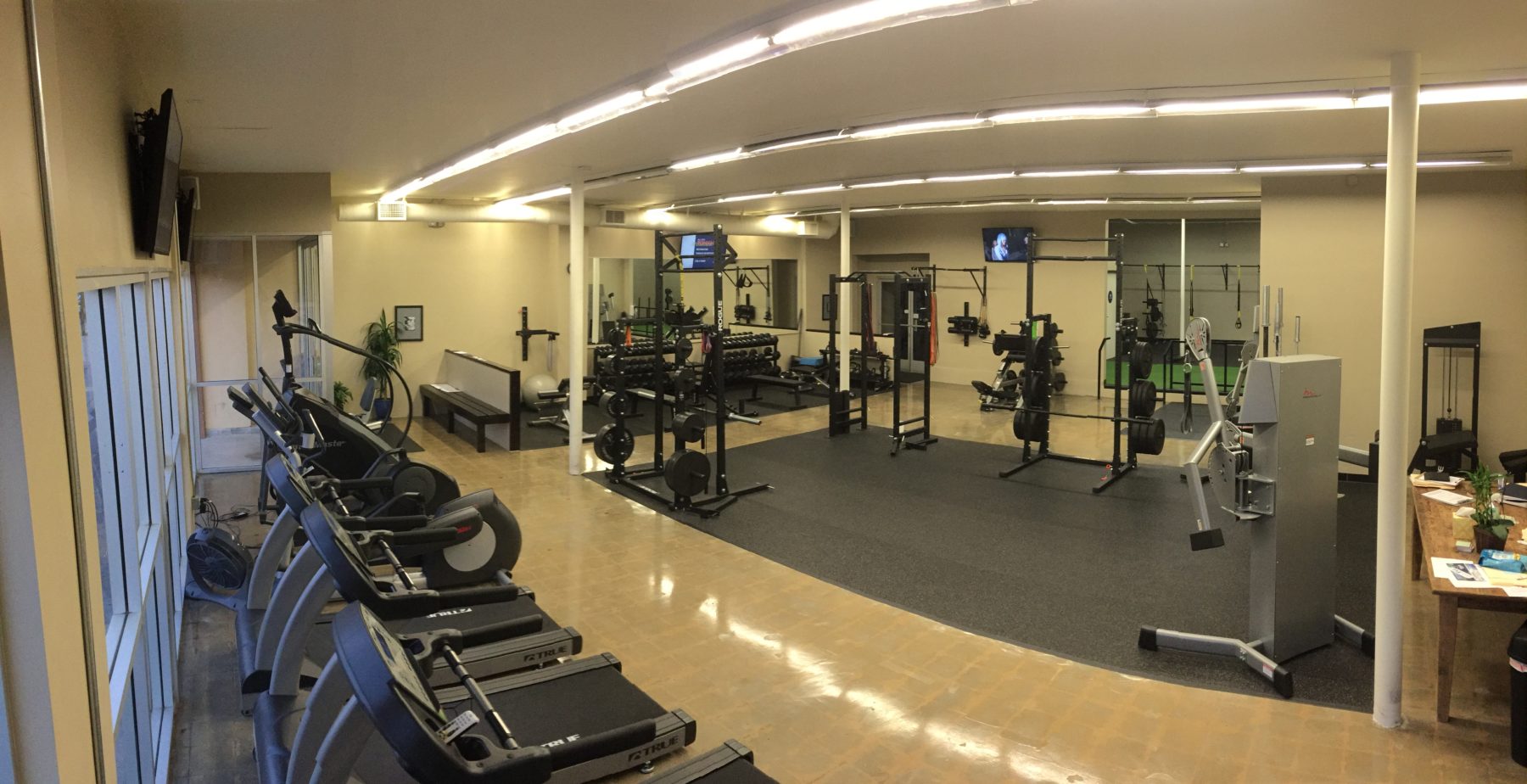 John Collier Fitness Gym Studio Floor